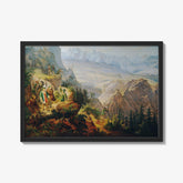 Emperor Maximilian I. on the Ibex Hunt by Franz Krammer - thumbnail_1_bf_674341c6faa684e1cf4ba57b